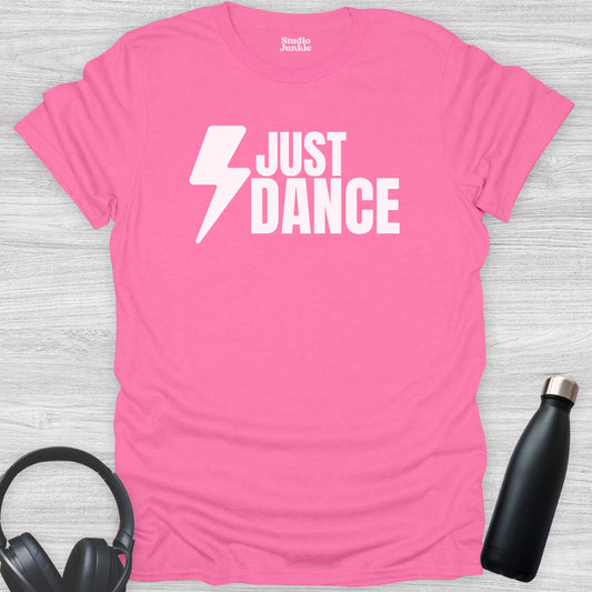 Just Dance Adult T-Shirt in color Azalea Pink