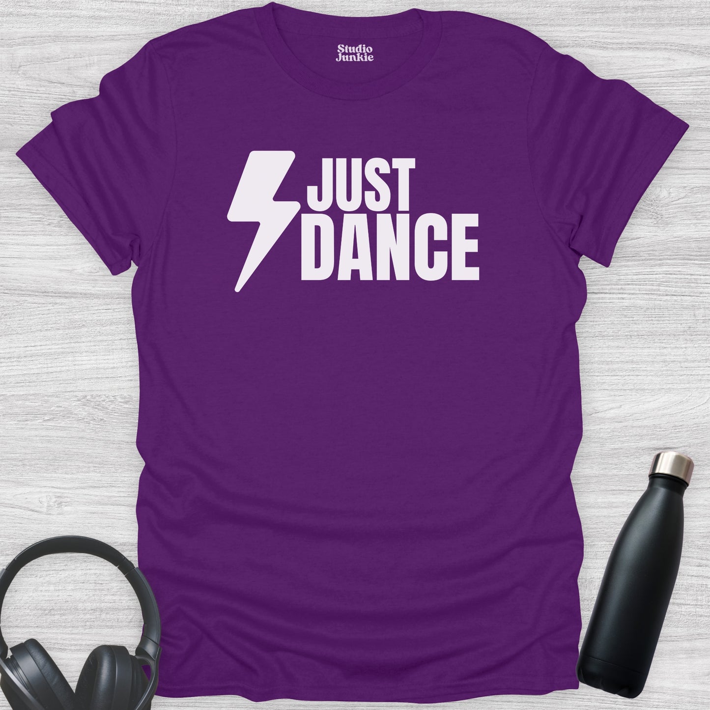 Just Dance Adult T-Shirt in color Purple