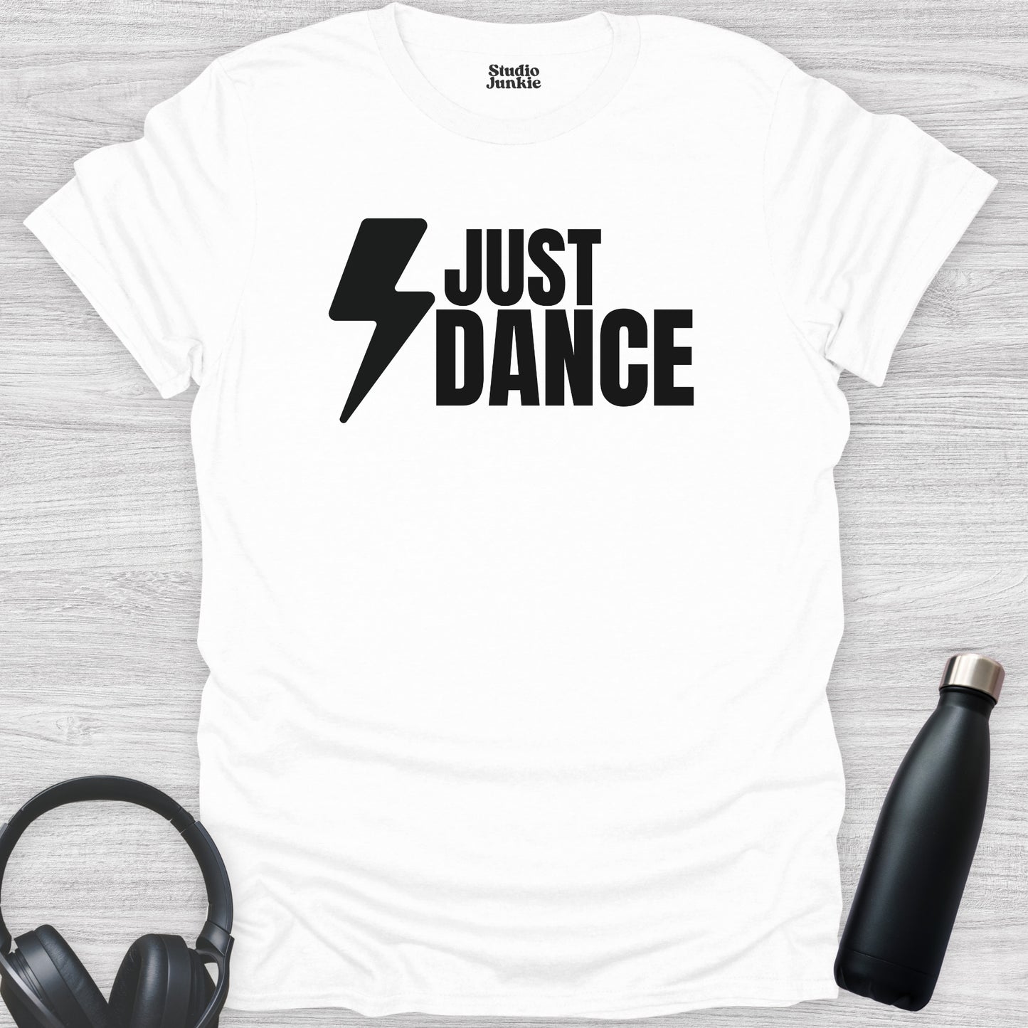 Just Dance Adult T-Shirt in color White